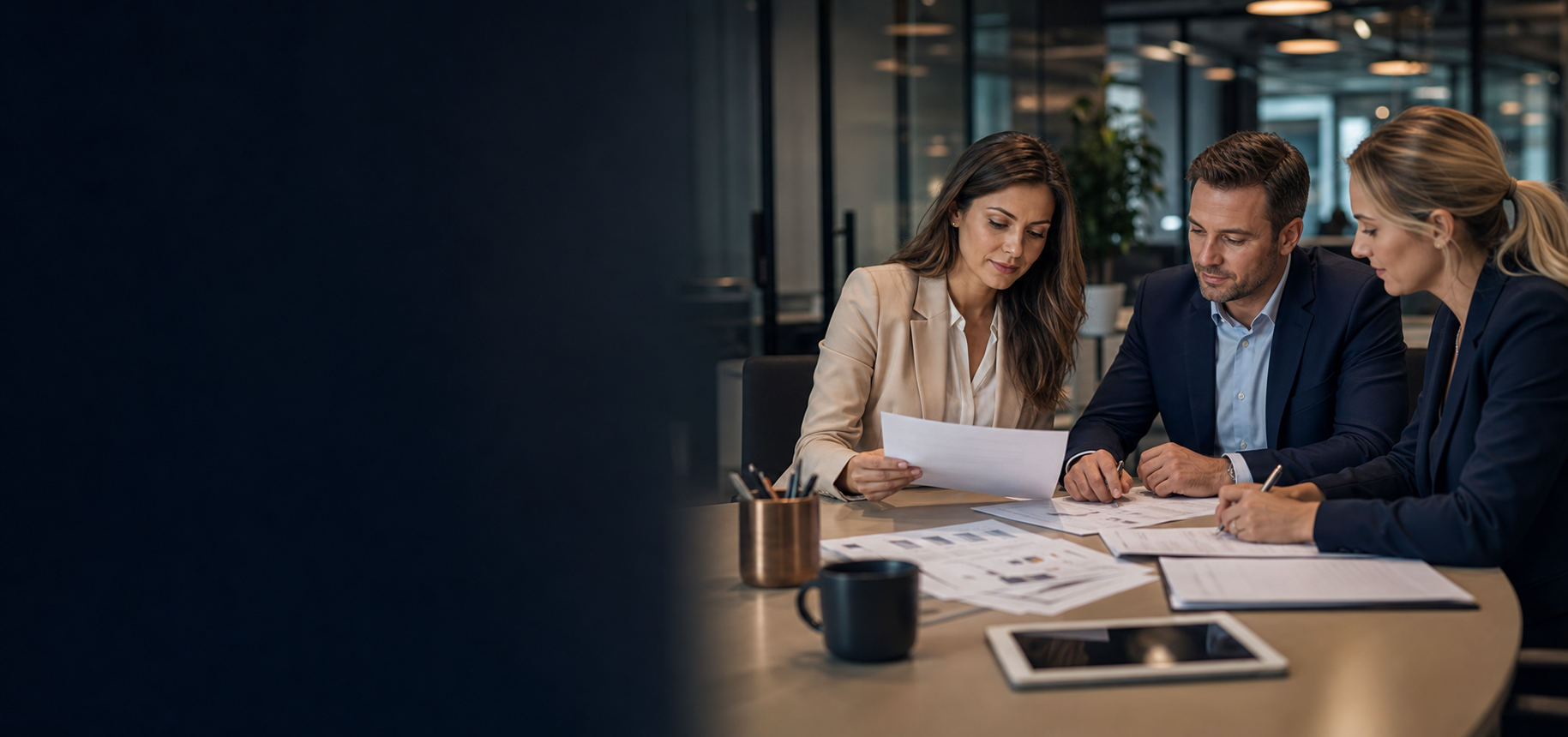 Staffing agency team managing payroll and invoices